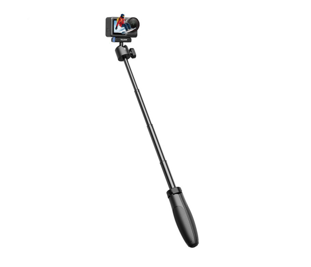 TELESIN Szybkozłączny Selfie Stick z tripodem do DJI Action - 1510277 - zdjęcie 3